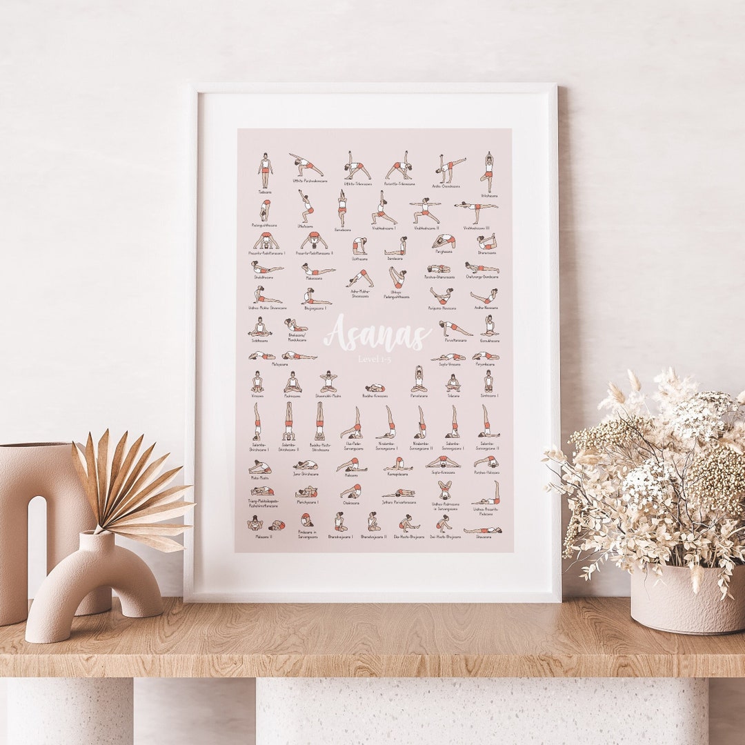 Yoga Poses Poster Yoga Art Yoga Print Yoga Gifts Yoga Signs Asana Yoga Poses Poster Yoga Art Yoga Print Yoga Gifts Yoga Signs Asana