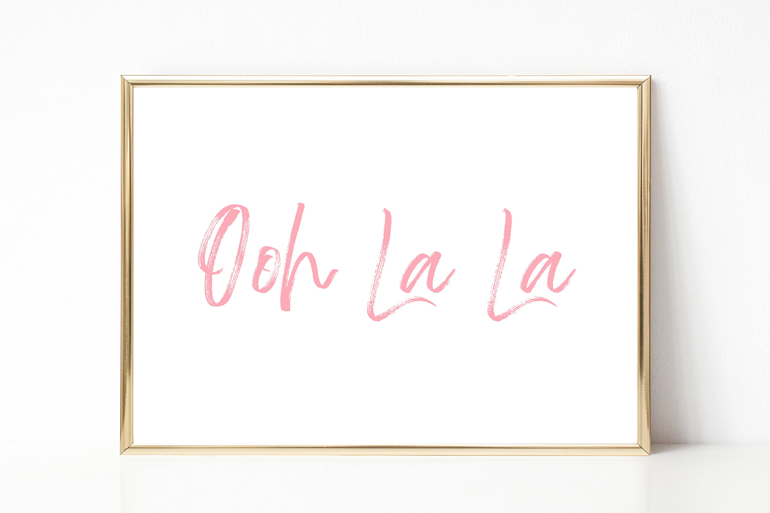 Ooh La La Print Girl Boss Print Boss Poster Fashion - Etsy