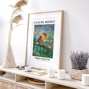 Monet Rabbit Claude Monet Print, Claude Monet Gift, Claude Monet Poster, Claude ...