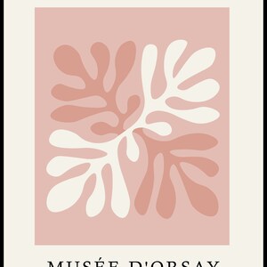 Set of 3 Matisse Print Set Henri Matisse Poster Pink Matisse Wall Art ...