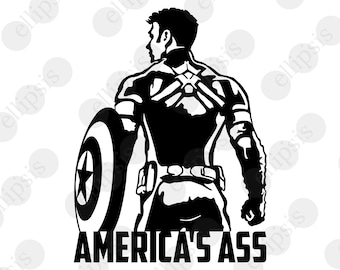 America's Ass Decal