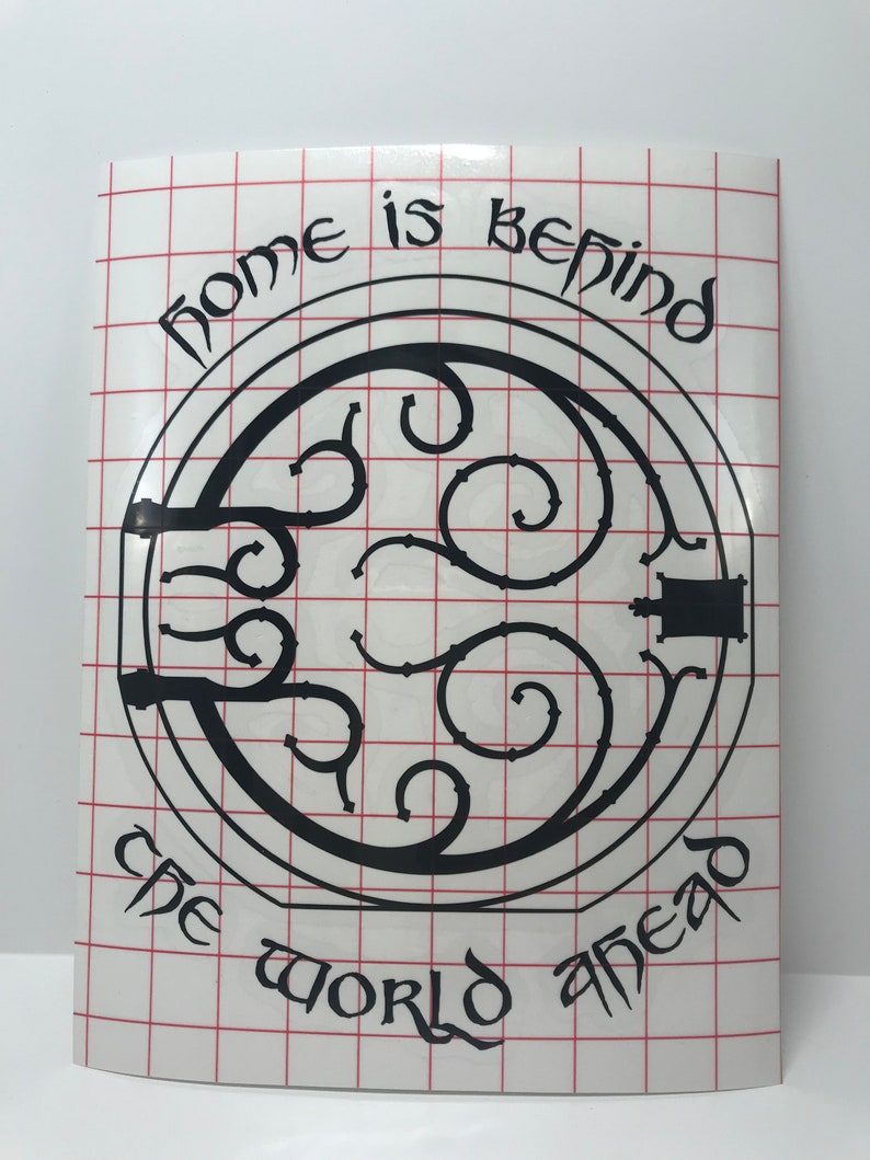 Bag End Door Interior Decal Etsy