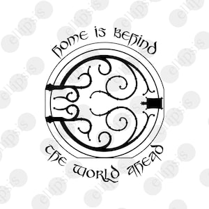 Bag End Door Interior Decal