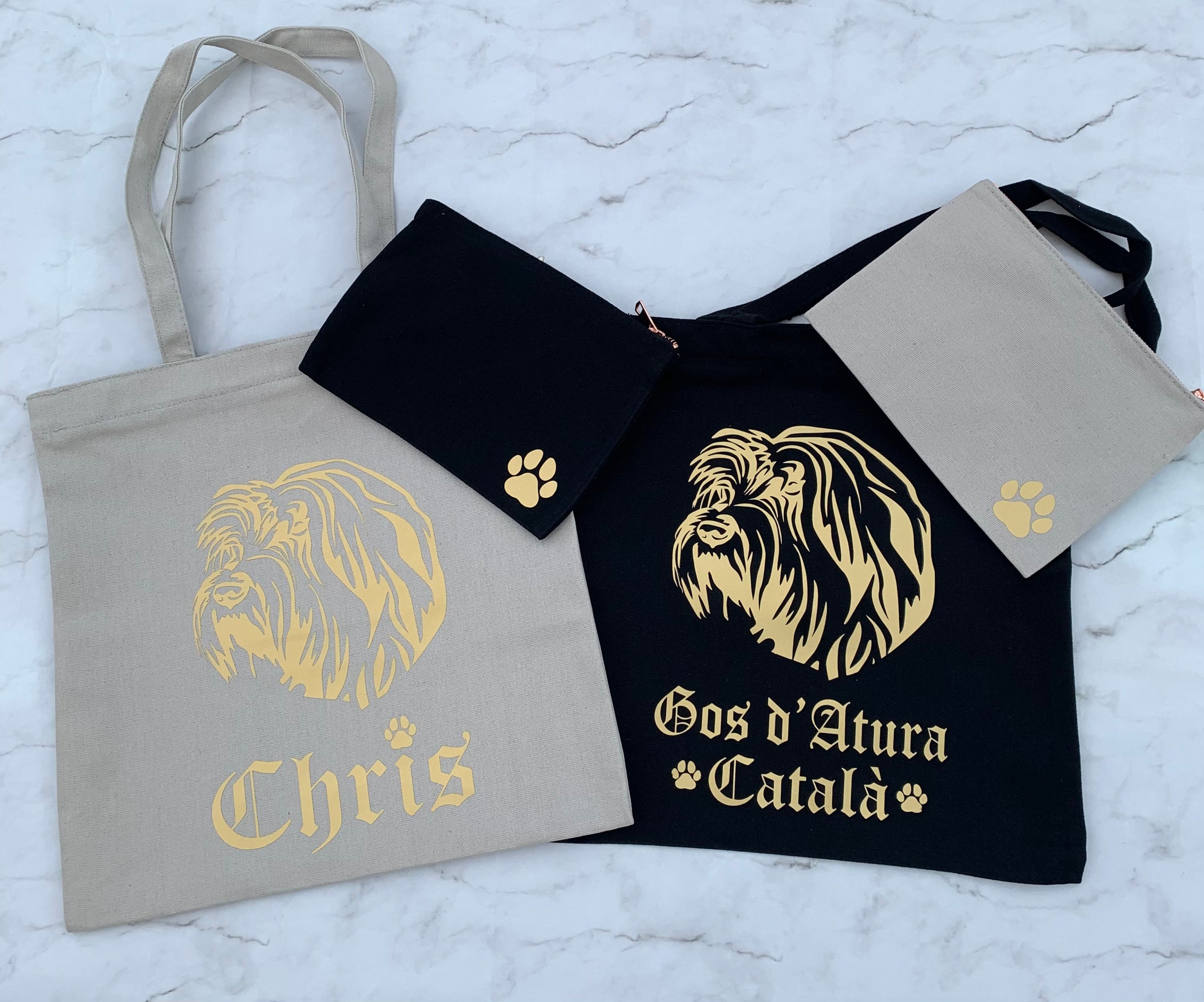 personalised zip bag