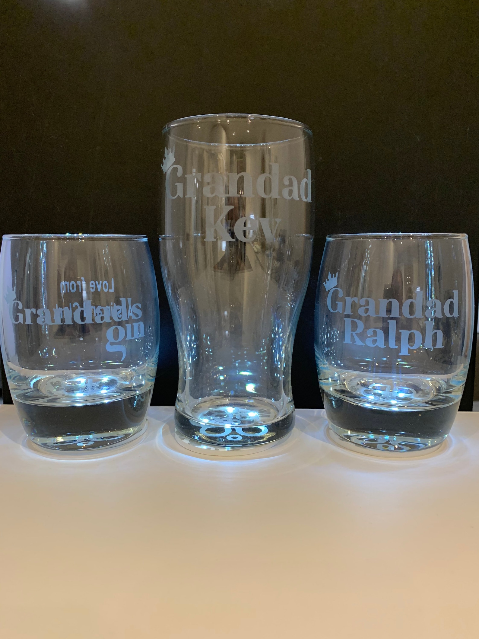 Custom Whisky Tumbler Gin Glass Personalised Glass Hand Etsy UK