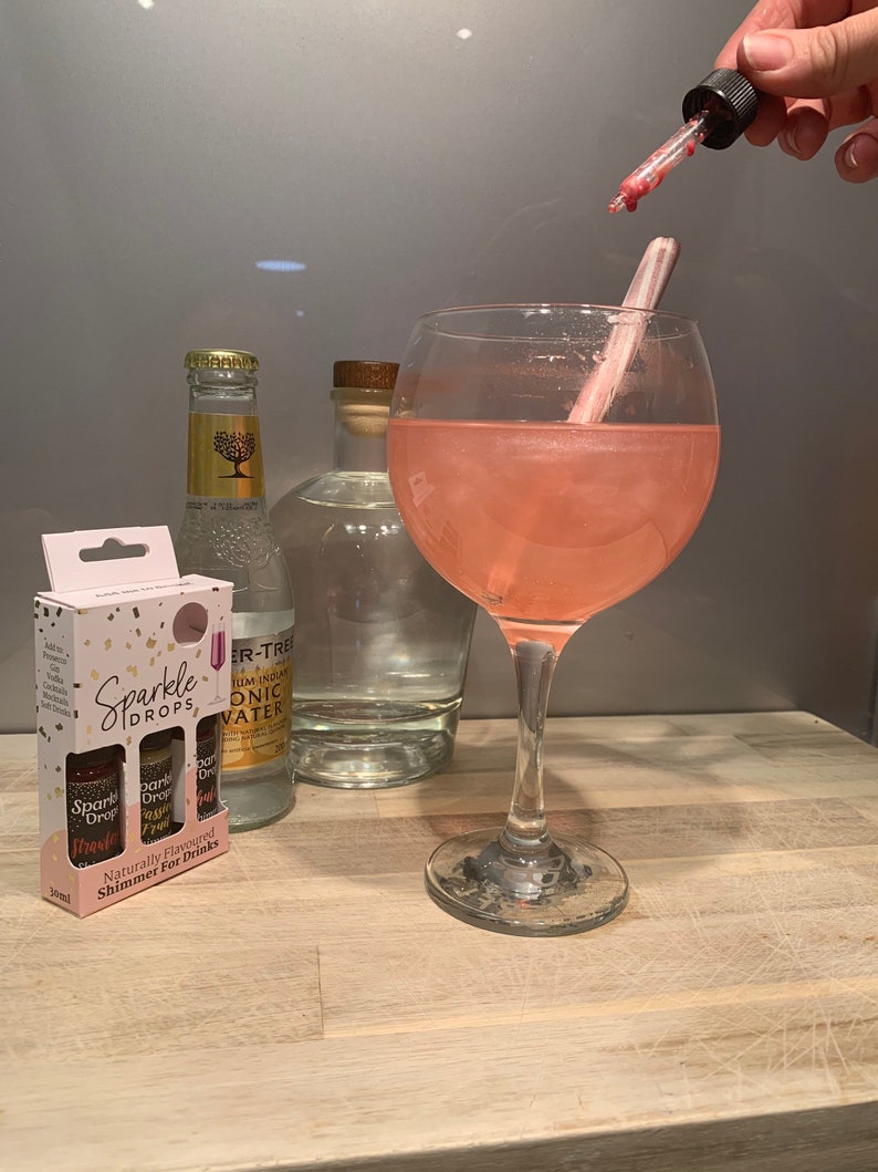 Sparkle Drops for Gin & Tonic Prosecco Vodkachampagne. Make Etsy UK