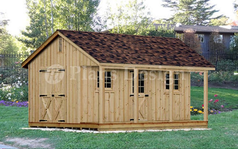 18x20 Shed