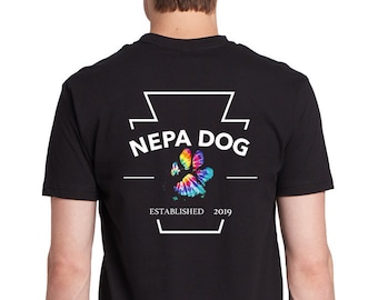 NEPA DOG Tie Dye Logo T-Shirt