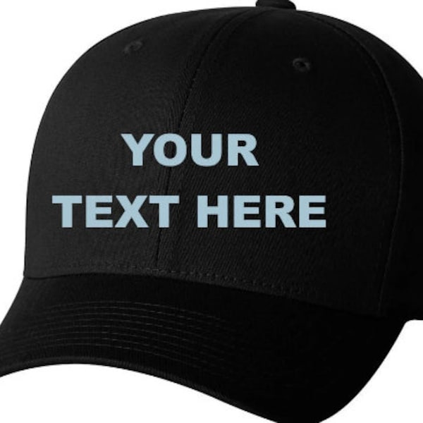 Custom Flexfit Hat Etsy