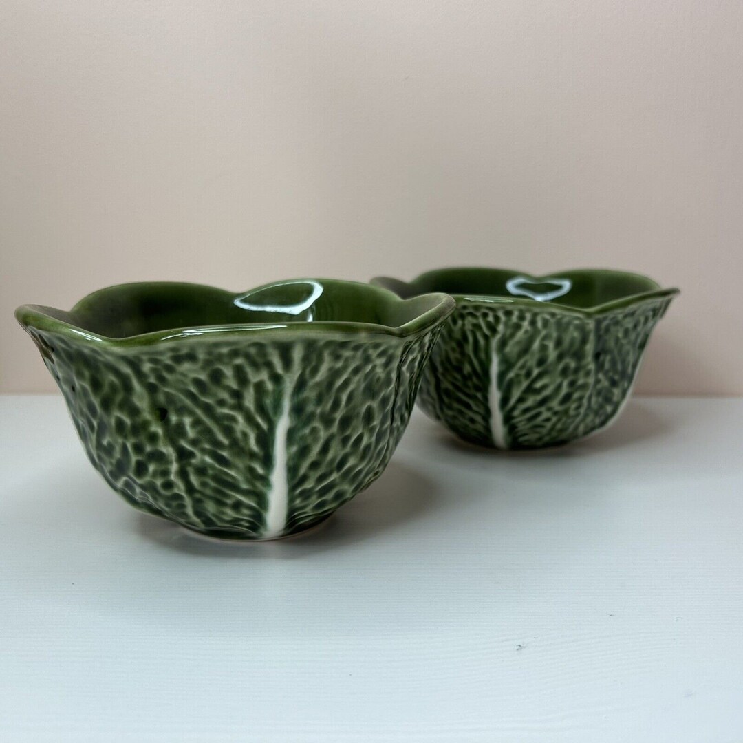 2 X Olfaire Cabbage Serving Bowls Dish Interior Design Etsy
