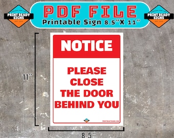 High Quality Printable Pdf Signs Download By Printreadysigns