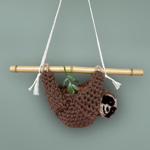 Jardinera colgante de perezoso