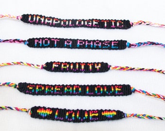 Pride Friendship Bracelets