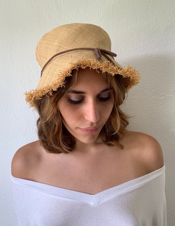 Straw Summer Tompkins Bucket Hat