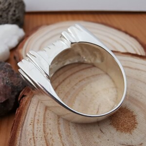Anillo de nombre, Anillo de nombre personalizado, Anillo de nombre en plata de ley, Anillo de regalo personalizado, Anillo de nombre unisex Bild 4