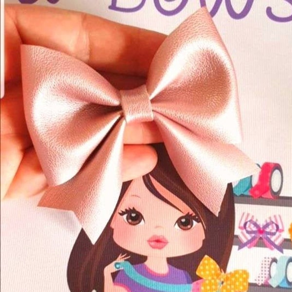 3 pouces Pinch Cheer Hair Bow modèle SVG Cut File PDF imprimable & Tutoriel