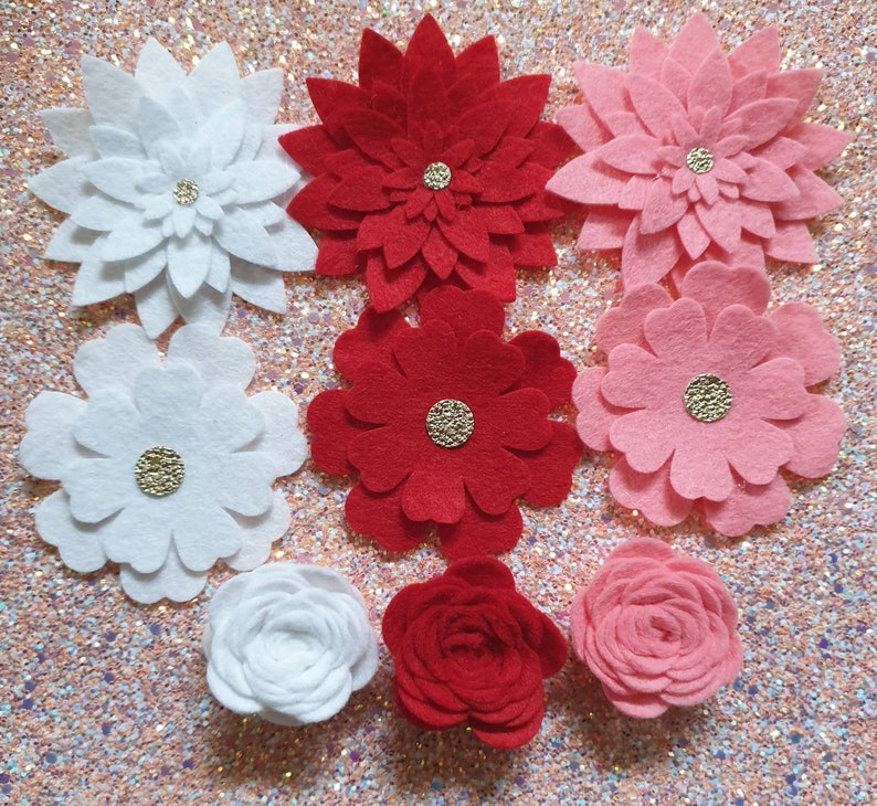 Download SVG Craft DIY 3D Flowers Daisy Poppy Rolled Rose Multi ...