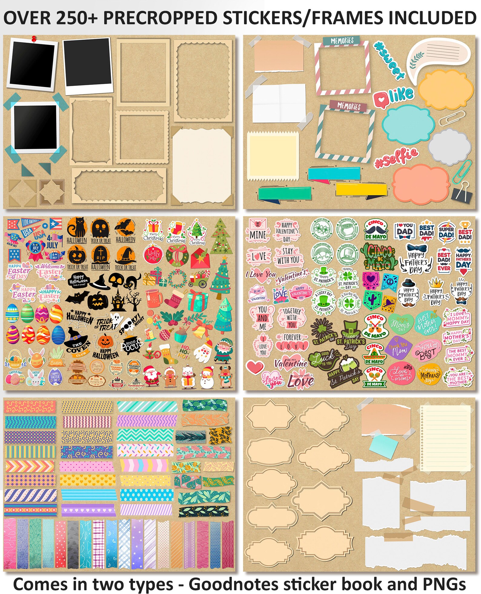 Digital Photo Album for Goodnotes Notability iPad Android Etsy