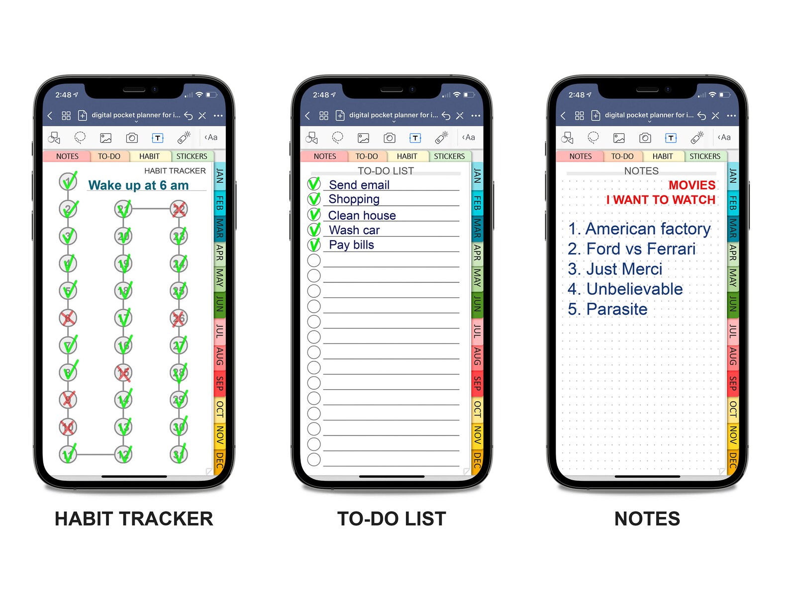 homework planner iphone