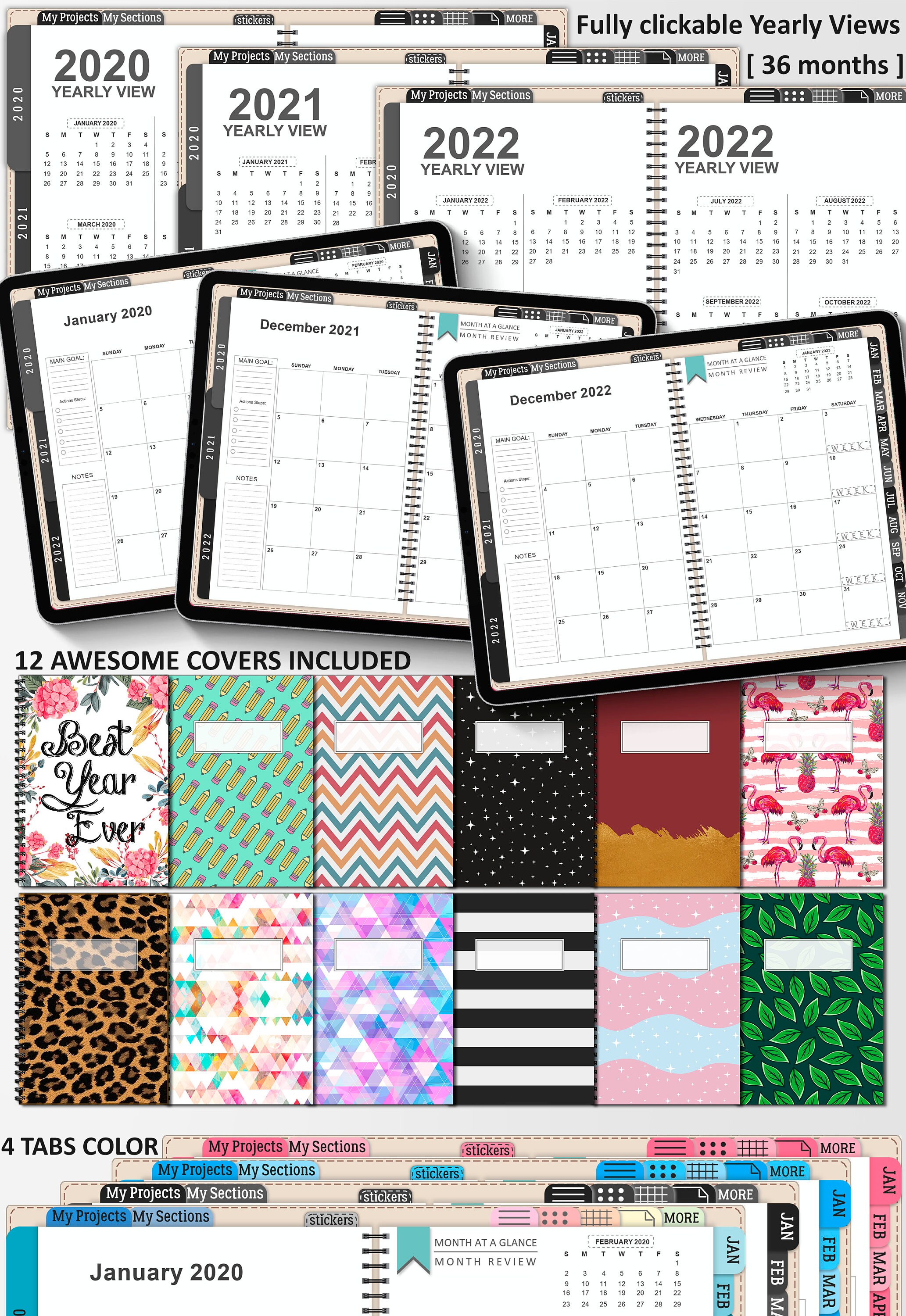 goodnotes planner templates free 2020 goodnotes planner templates free 2020