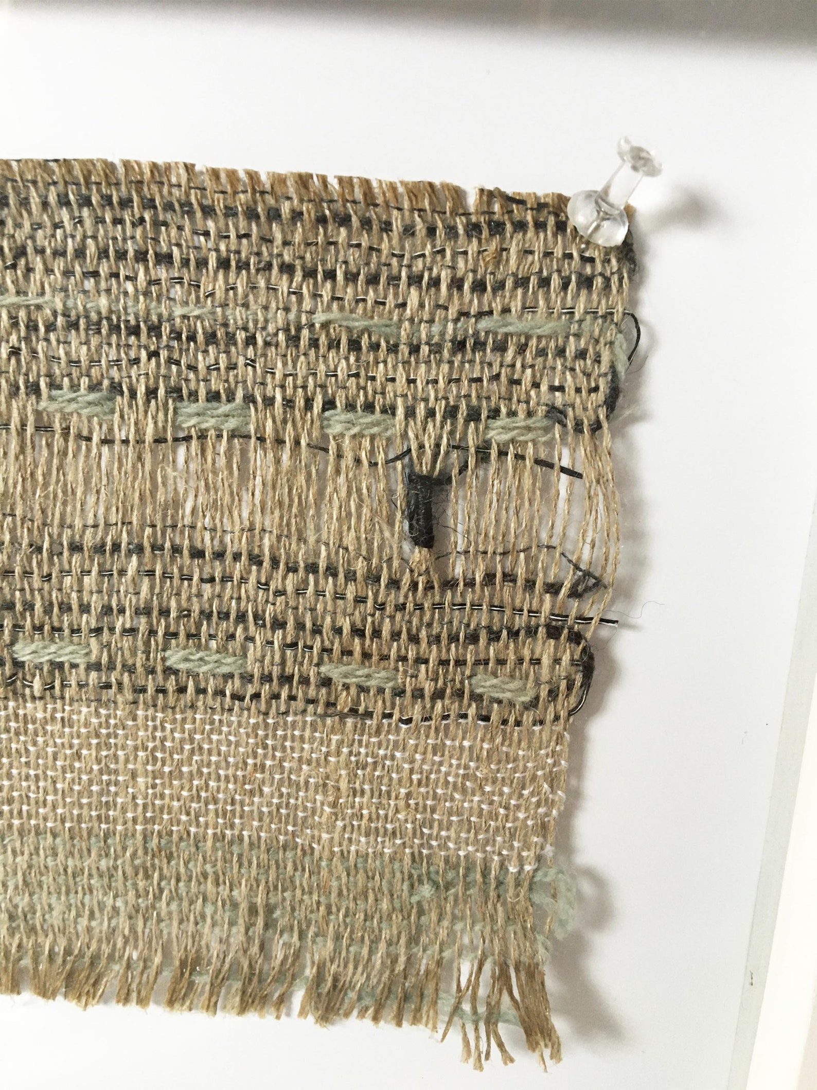 Framed Woven Artwork Etsy