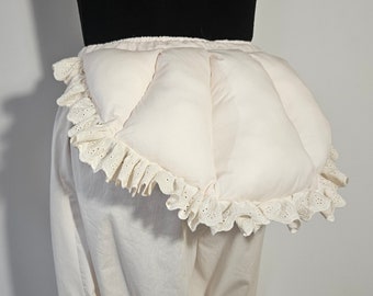 Handgefertigte Gürtelrolle, Kissen Petticoat Volumen. altmodisch, vintage