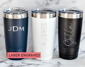 Personalized Polar Tumbler / Custom 20oz logo Tumbler / Name Tumbler / Client Gifts Cups / Teacher Gifts / Promotional Products