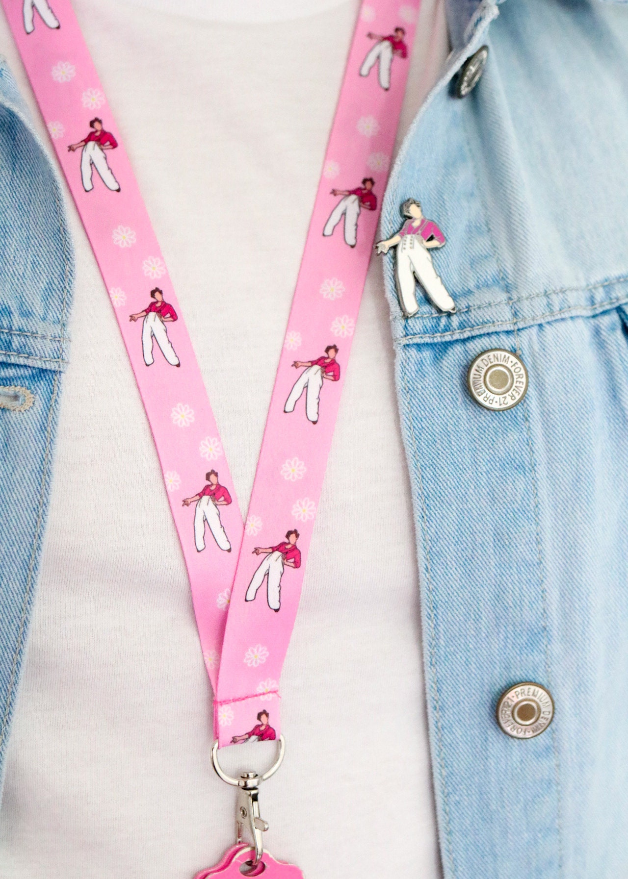 HS Fine Line Inspired Lanyard