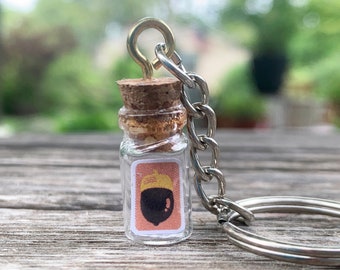 CUSTOM Mini DIY Bottle Keychains Animal Crossing Inspired ACNH