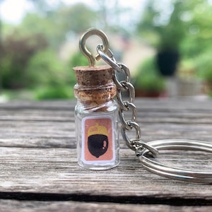 Mini DIY Bottle Keychain Animal Crossing Inspired ACNH Regular