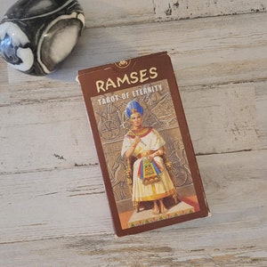 2003 Ramses Tarot of Eternity by Giordano Berti art by Severino Baraldi Lo Scarabeo 1st Edition Made in Italy Free U.S. Shipping