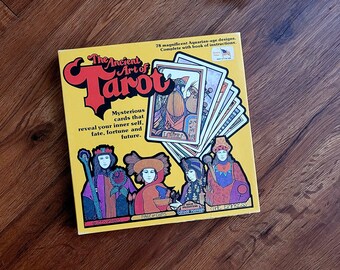 Aquarian TAROT the Fool Blue Back Cards 1970 AQ78 Palladini Art