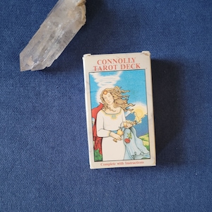 Vintage Connolly Tarot Deck OOP Printed in Belgium U.S. Games 1990 Edition Complete Excellent Condition Free Shipping in the U.S.