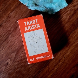 1964 Tarot Arista Deck Erstellt von J.M. Simon B.P. Grimaud OOP Vintage französische Tarotkarten Versandkostenfrei