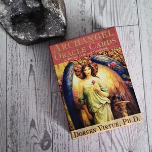 2004 Archangel Oracle Cards 45 Card Deck and Guidebook • Doreen Virtue Ph.D • Hay House • OOP
