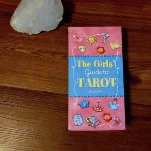 The Girls' Guide to Tarot Book & Kit door Kathleen Olmstead Sterling Publishing uitverkocht Gratis Amerikaanse verzending