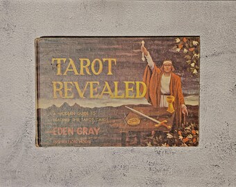 Tarot Vintage 1960 Revealed - Una guía moderna para leer las cartas del tarot Tapa dura de Eden Gray Inspiration House Envío gratuito a EE. UU.