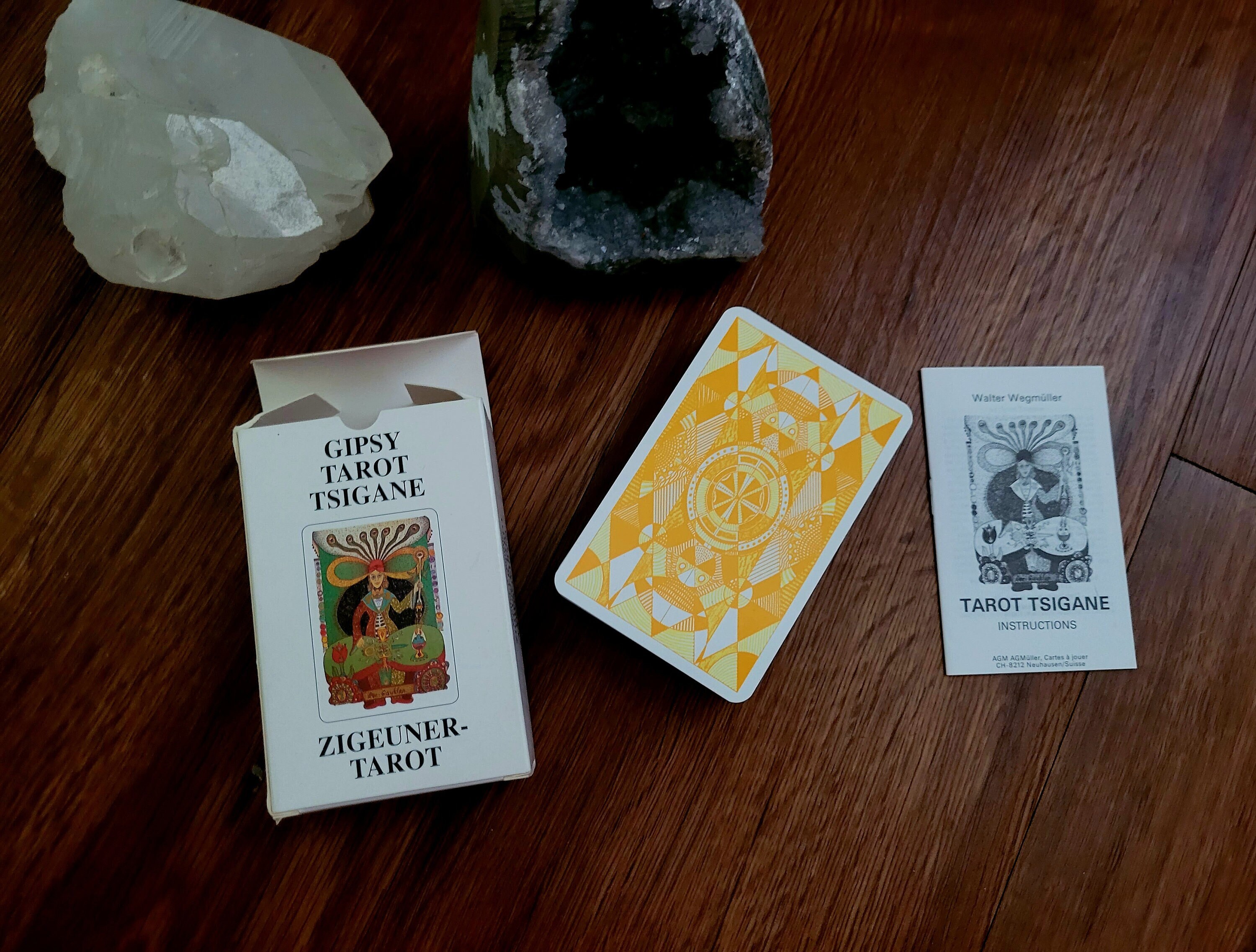 Vintage 1982 Gipsy Tarot Tsigane Zigeuner Tarot by Walter