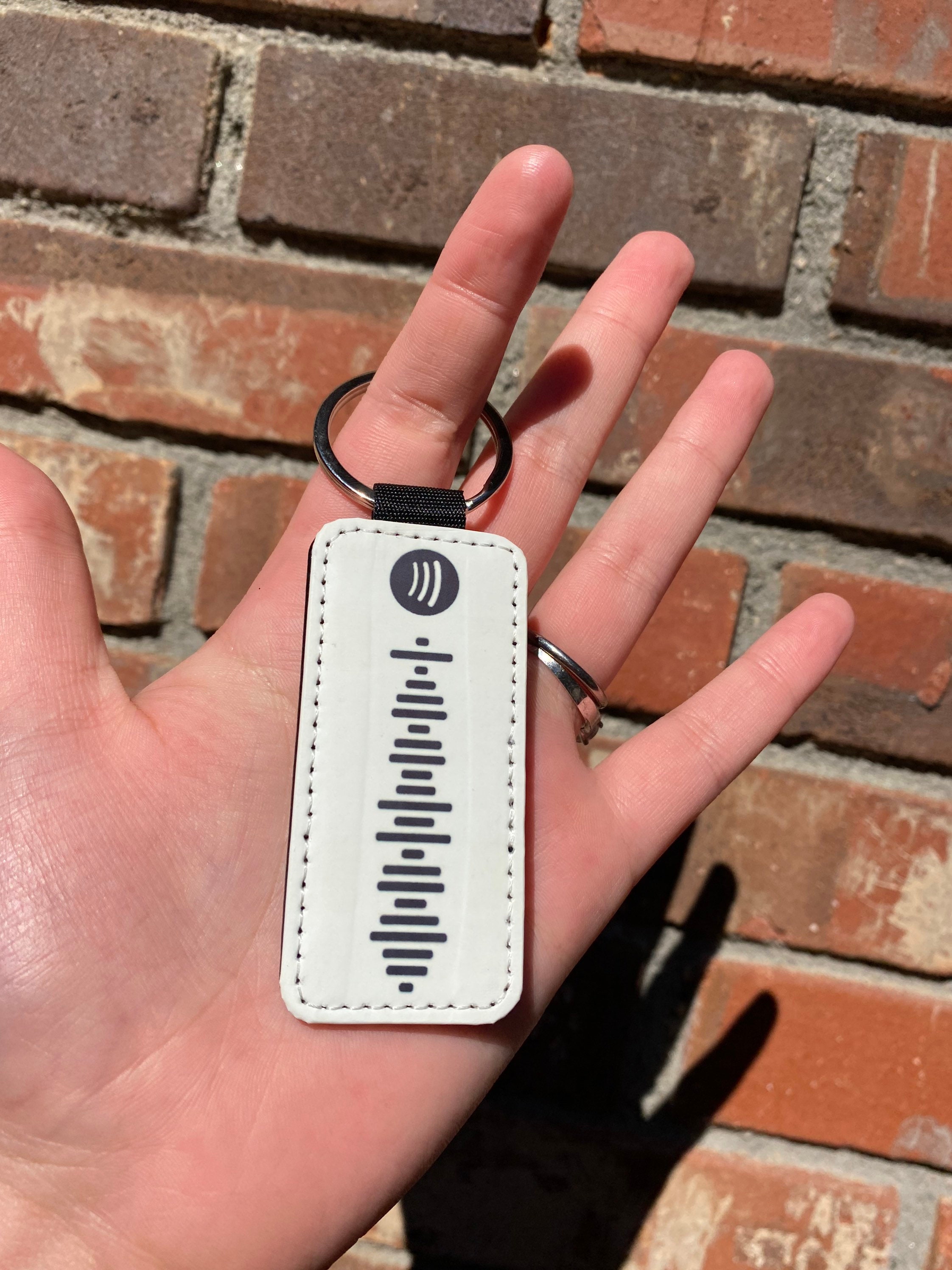 Custom Spotify Code Keychain | Etsy