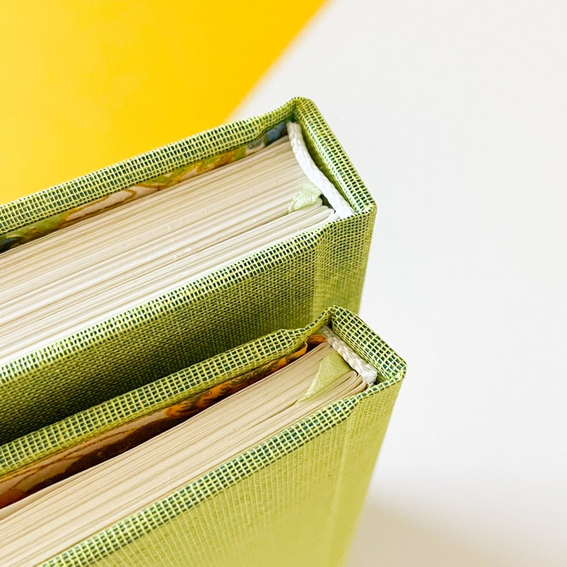 Medium Thick Blank Sketchbook Green Graphite Sketchbook Etsy