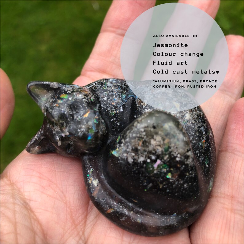 Cremation Ashes Keepsake Cat Ornament Memorial Gift for Cat Etsy