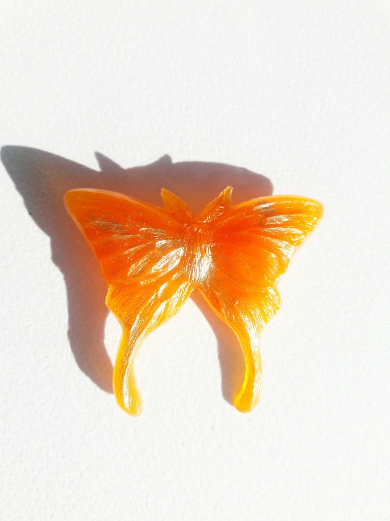 Luna Moth Brooch