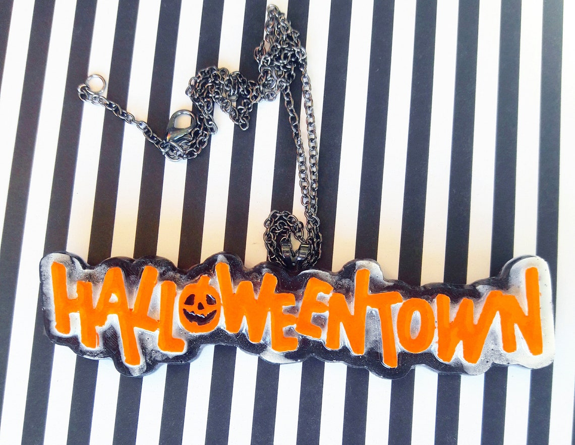 Halloweentown Necklace Etsy