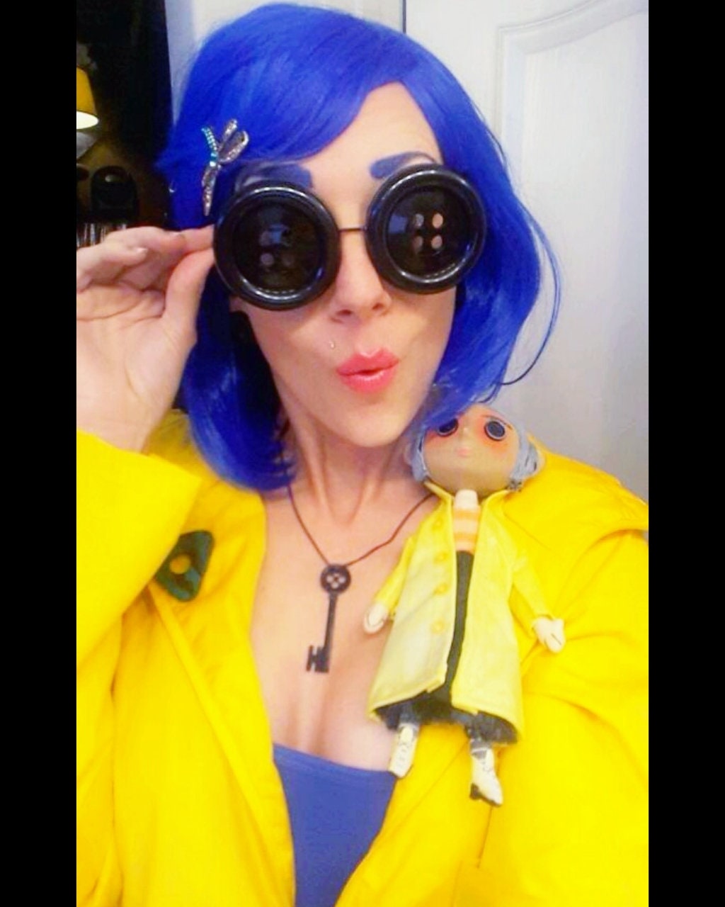Coraline Button Eyes Coraline Cosplay Other Mother Other | Etsy