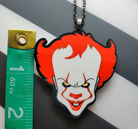 Pennywise IT Necklace Pennywise The Dancing Clown Horror IT Pendant IT Necklace Pennywise Necklace Pennywise Clown Losers Club Etsy Mexico