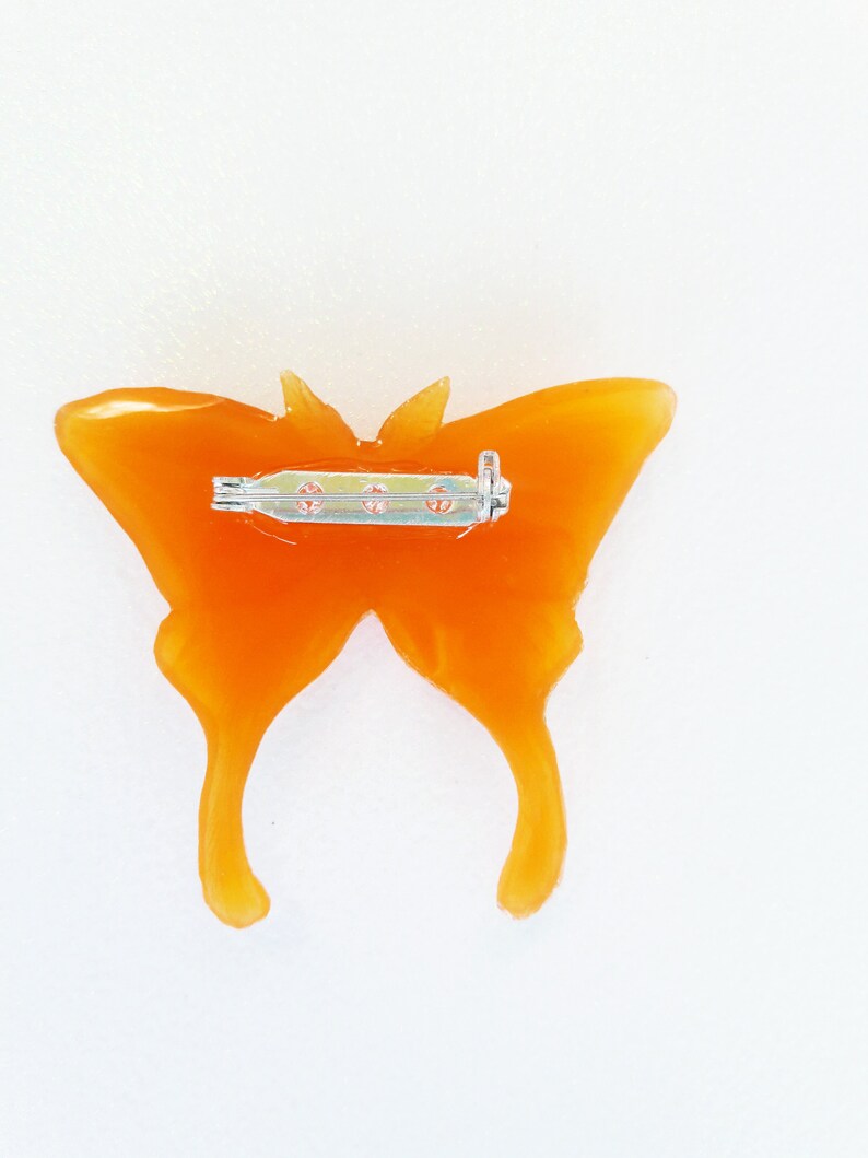 Luna Moth Brooch