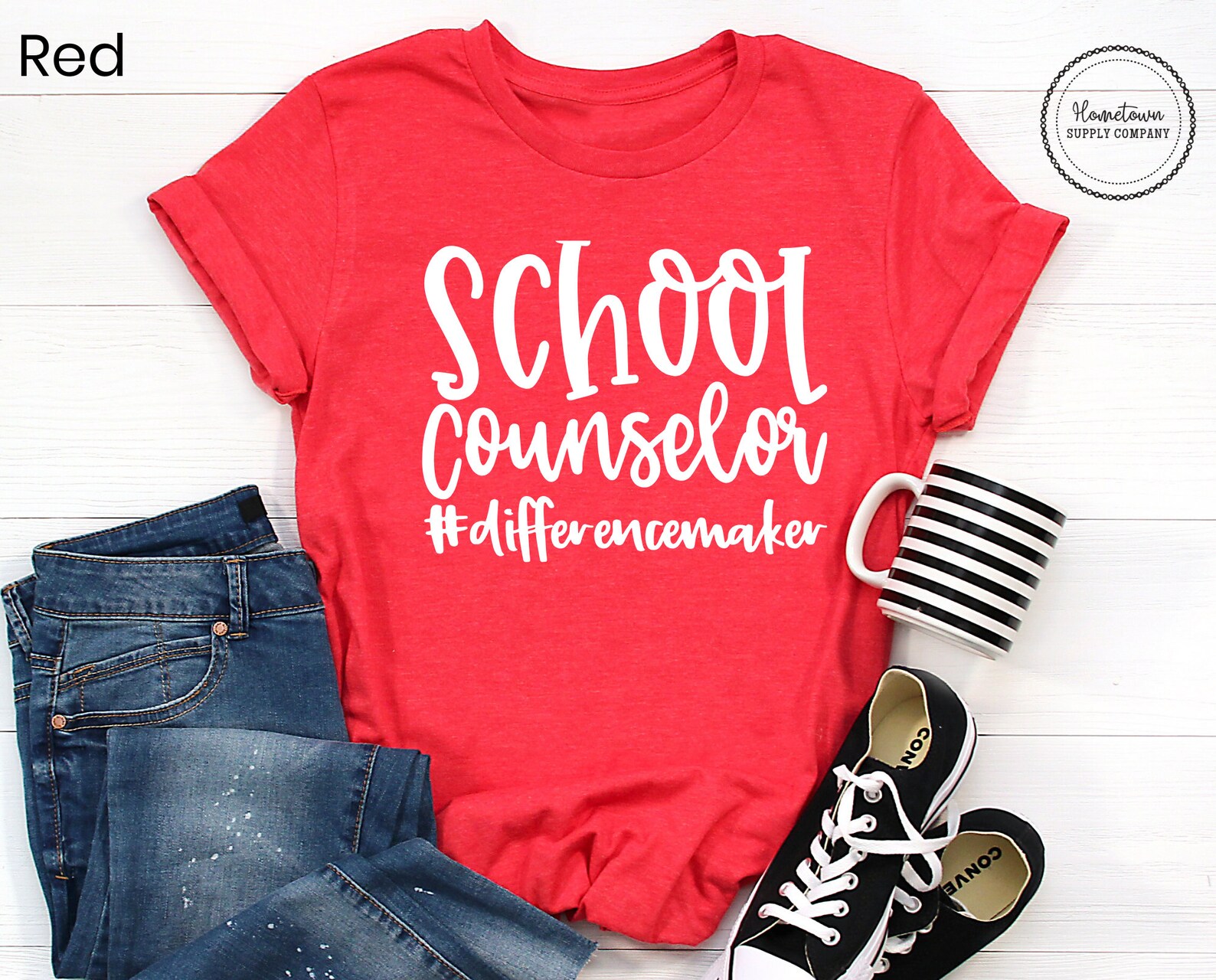 School Counselor Shirt Difference Maker Shirt Counselor Etsy