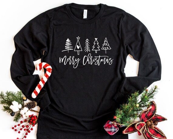 Holiday long sleeve shirts hotsell