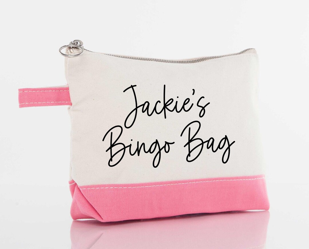 Small Bingo Bag Personalized Bingo Gifts Bingo Daubers Bag Personalized