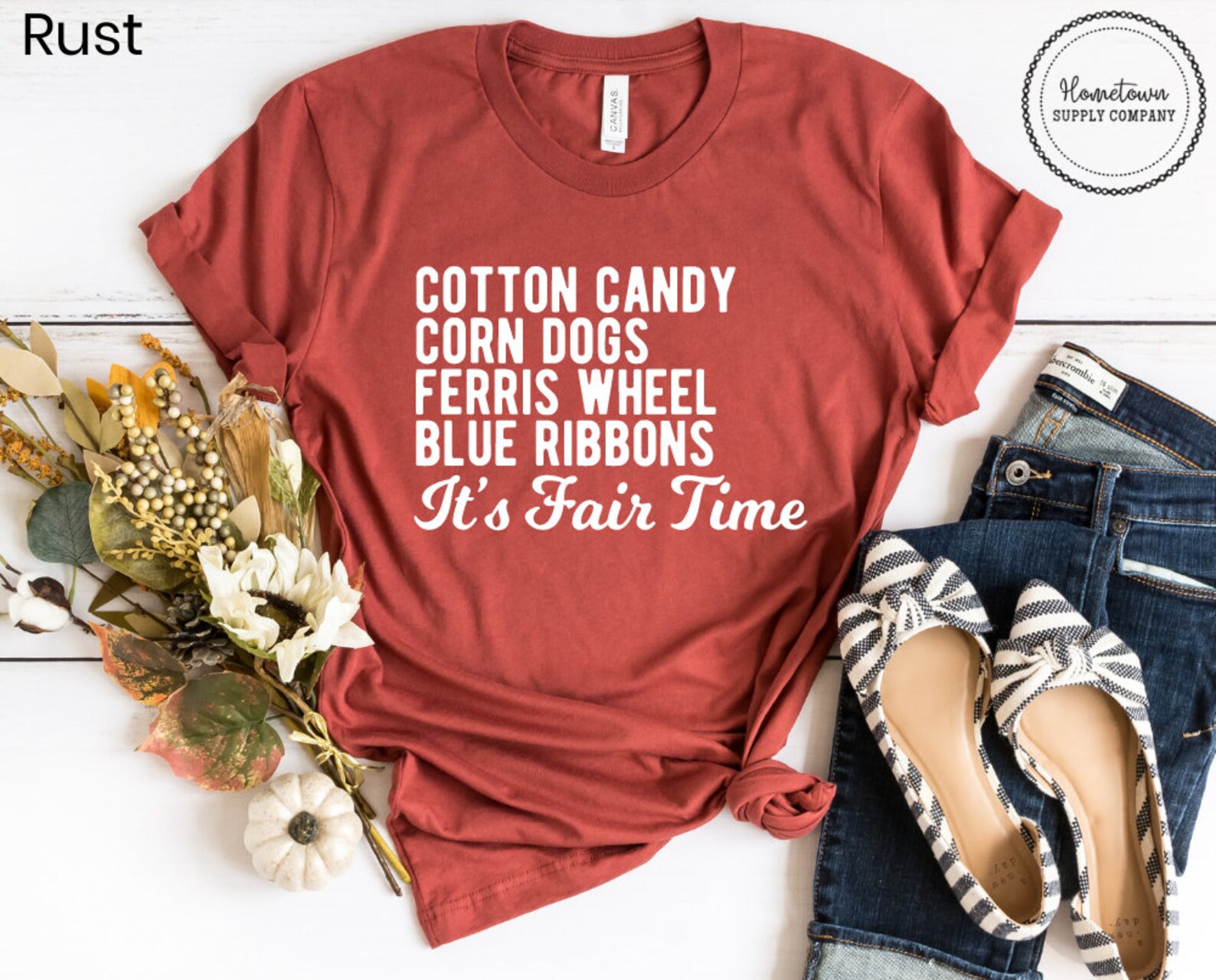 Fair Shirt It's Fair Time Shirt Fall Shirt Cotton - Etsy